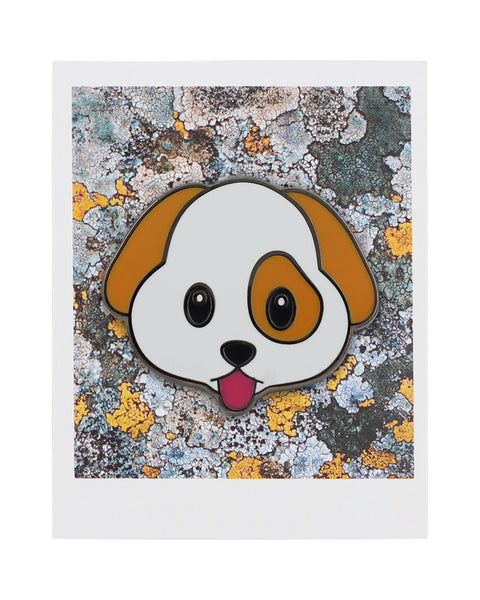 Cute Puppy Emoji – Enamel Pin for your Life 🐶