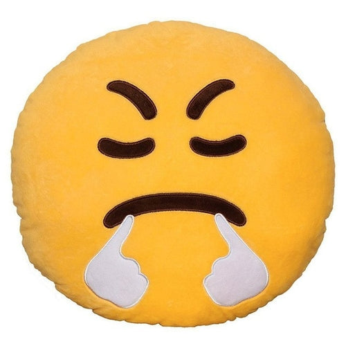 Emoji Throw Pillow
