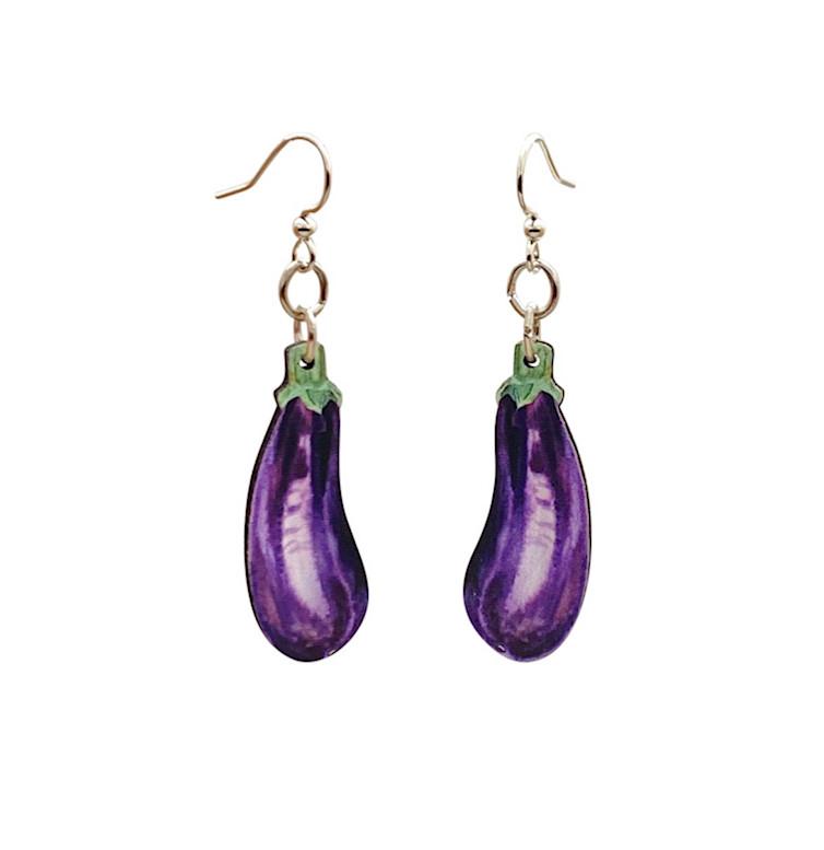 Eggplant Emoji Earrings 🍆 🍆