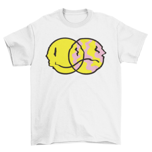 Happy Sad Emoji t-shirt 🙂😕