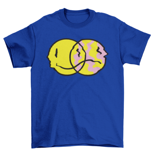Happy Sad Emoji t-shirt 🙂😕