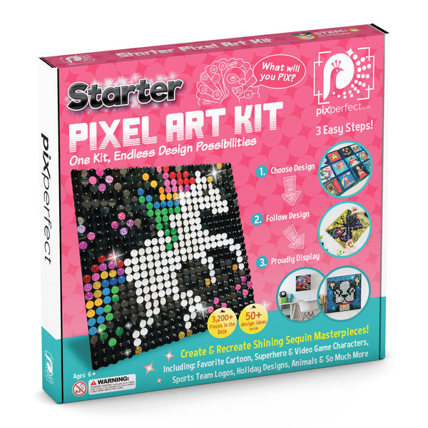 Pix Perfect™  Starter Pixel Art Kit 🦄