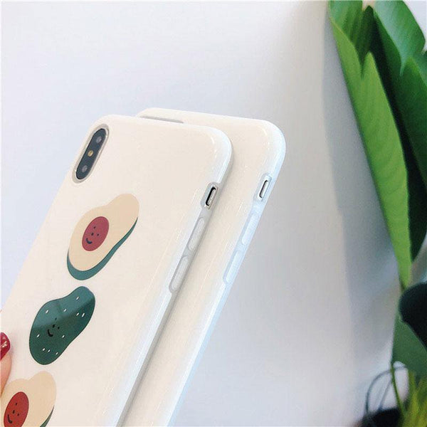 Cute Avocado + Peach Phone Case 🥑  🍑