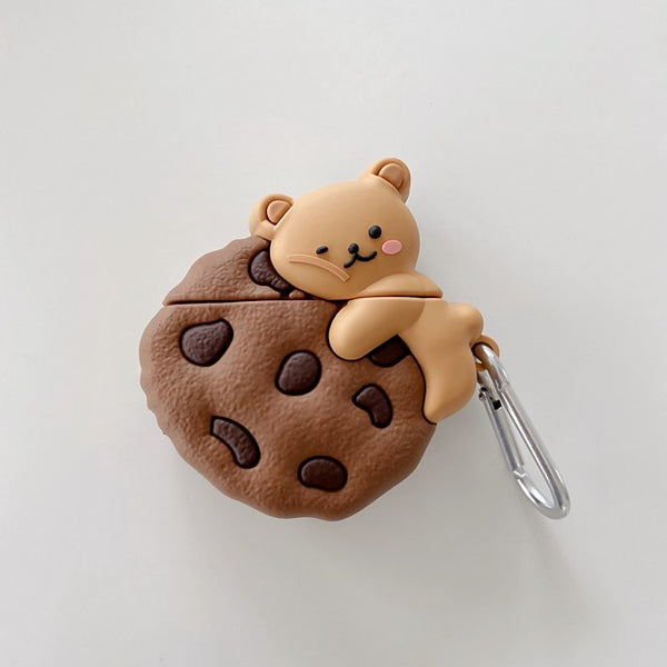 Cookie + Bear AirPods  Headphone Case 🍪  🐻